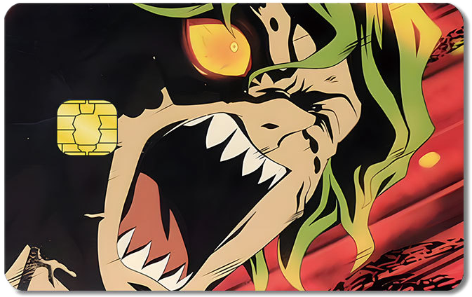Demon Slayer Credit Card Sticker #139
