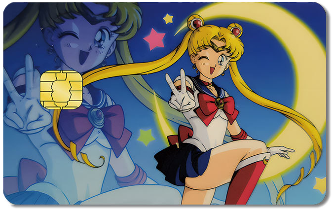 Sailor Moon Credit Card Sticker #141