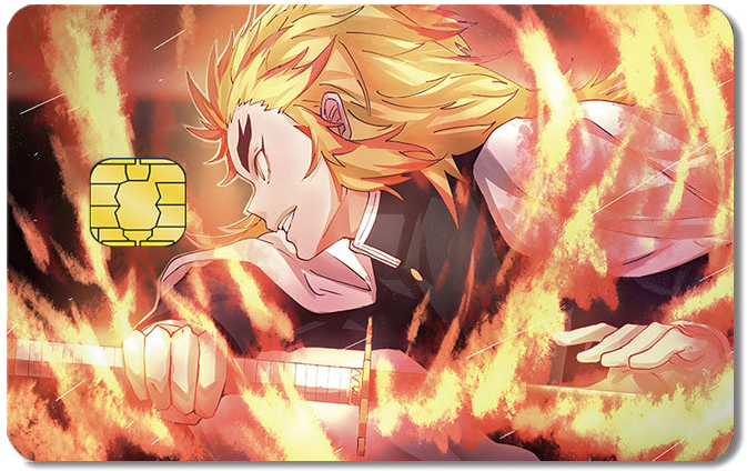 Demon Slayer Credit Card Sticker #147