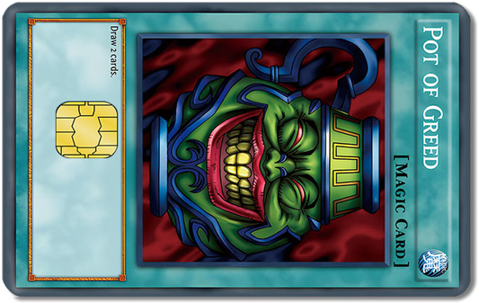 Yu-Gi-Oh! Credit Card Sticker #154