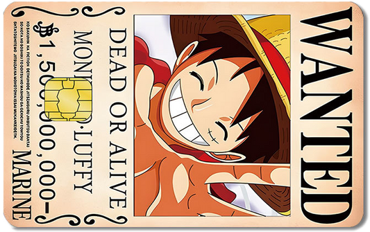 One Piece Credit Card Sticker #158