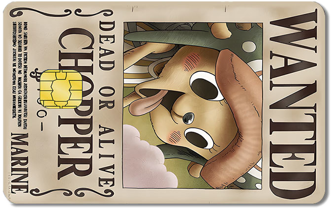 One Piece Credit Card Sticker #160