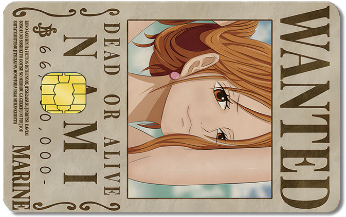 One Piece Credit Card Sticker #161