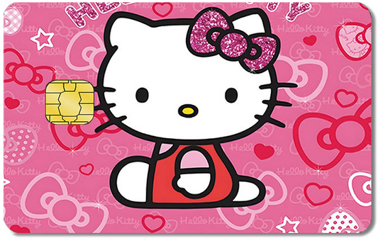 Hello Kitty Credit Card Sticker #165