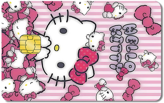 Hello Kitty Credit Card Sticker #166