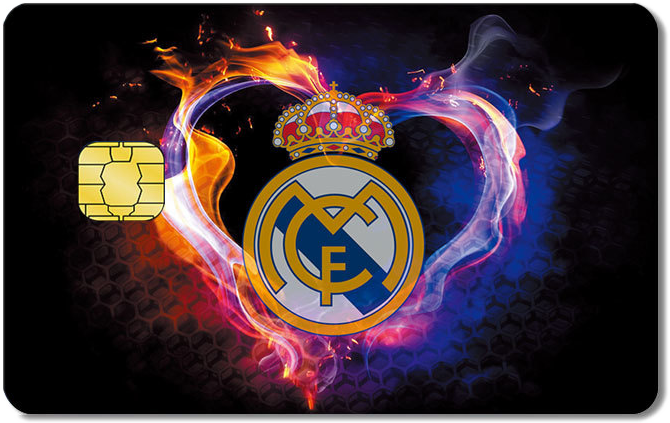 Football Credit Card Sticker #169