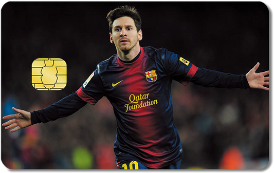Football Credit Card Sticker #170