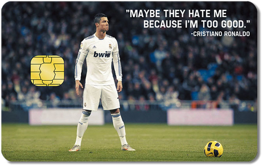 Football Credit Card Sticker #172