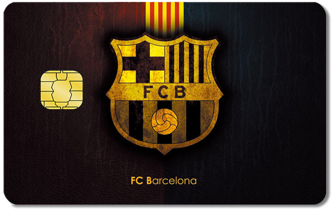 Football Credit Card Sticker #173