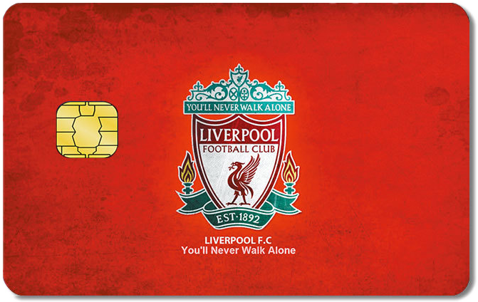 Football Credit Card Sticker #174