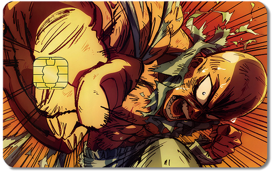 One Punch Man Credit Card Sticker #184