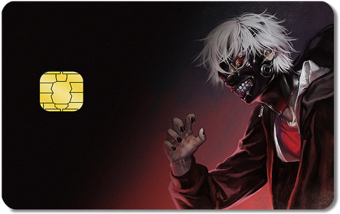 Tokyo Ghoul Credit Card Sticker #185