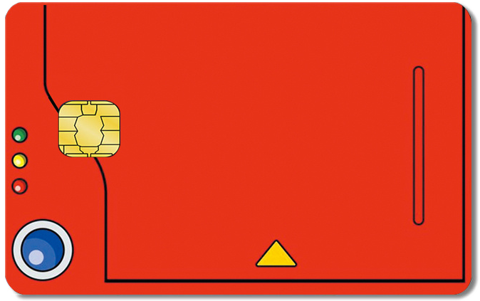 Pokémon Credit Card Sticker #192