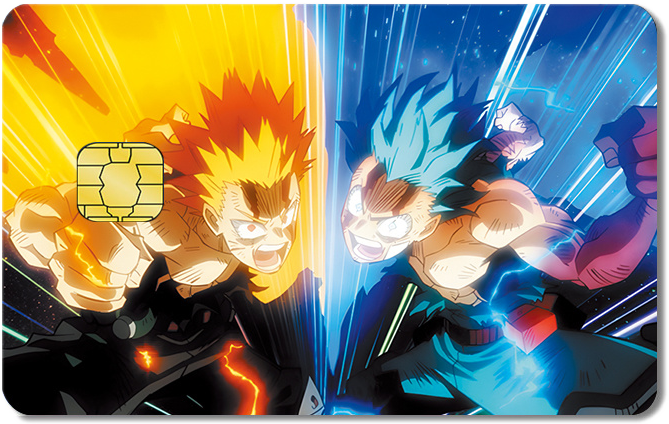 My Hero Academia Credit Card Sticker #202