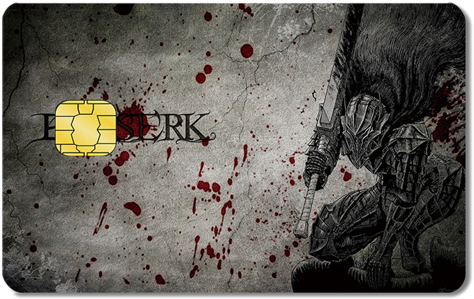 Berserk Credit Card Sticker #203