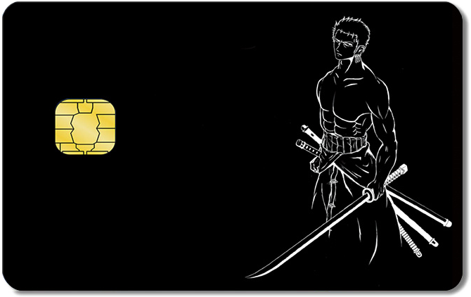 One Piece Credit Card Sticker #207
