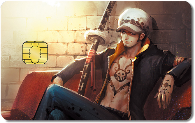One Piece Credit Card Sticker #212