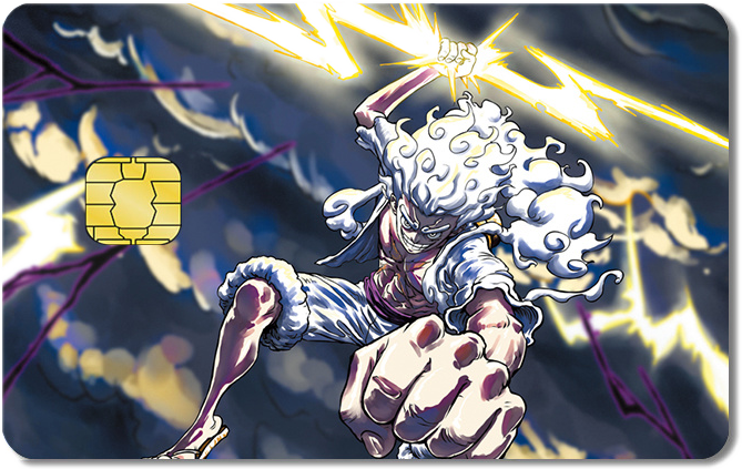 One Piece Credit Card Sticker #216