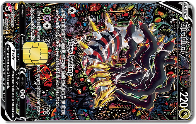 Pokémon Credit Card Sticker #217