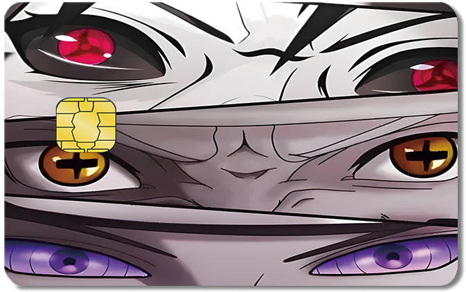 Naruto Credit Card Sticker #219
