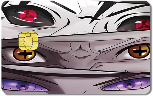 Naruto Credit Card Sticker #219