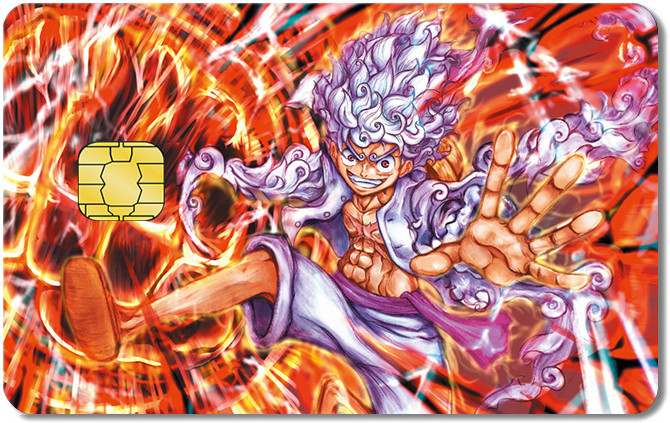 One Piece Credit Card Sticker #221