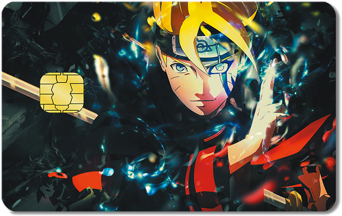 Naruto Credit Card Sticker #226