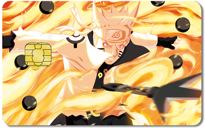 Naruto Credit Card Sticker #227