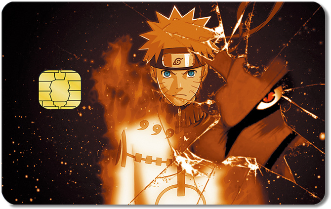 Naruto Credit Card Sticker #228