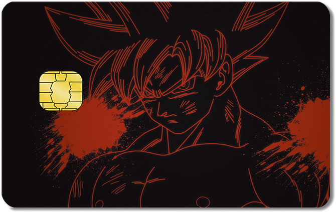 Dragon Ball Z Credit Card Sticker #235