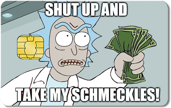 Meme Credit Card Sticker #237