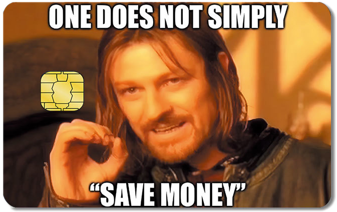 Meme Credit Card Sticker #255