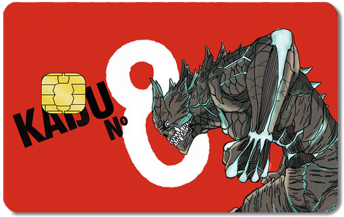 Kaiju No. 8 Credit Card Sticker #257
