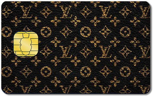 Designer Credit Card Sticker #1