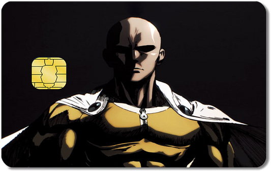 One Punch Man Credit Card Sticker #260