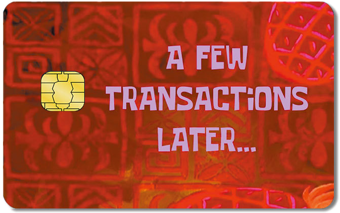 Meme Credit Card Sticker #261