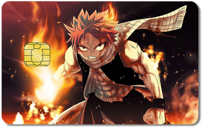 Fairy Tail Credit Card Sticker #262