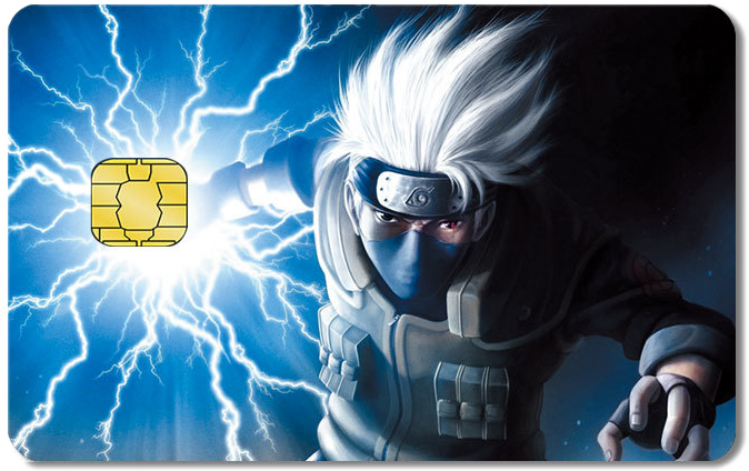 Naruto Credit Card Sticker #263