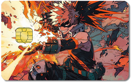 My Hero Academia Credit Card Sticker #268