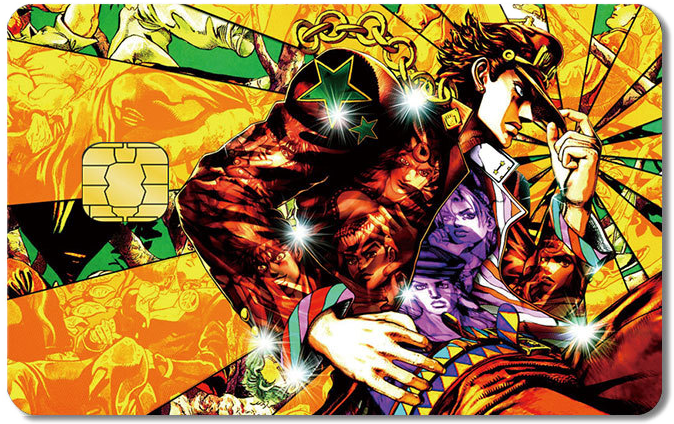 JoJo's Bizarre Adventure Credit Card Sticker #274