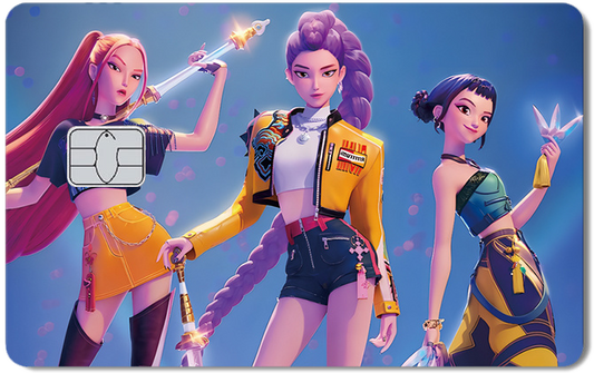 KPop Demon Hunters Credit Card Sticker #278