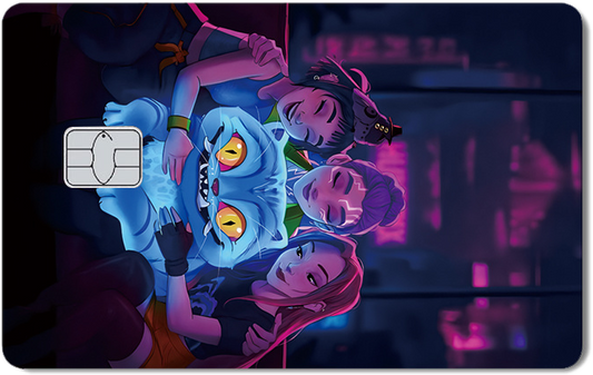 KPop Demon Hunters Credit Card Sticker #279