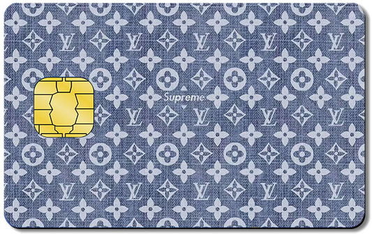 Designer Credit Card Sticker #3