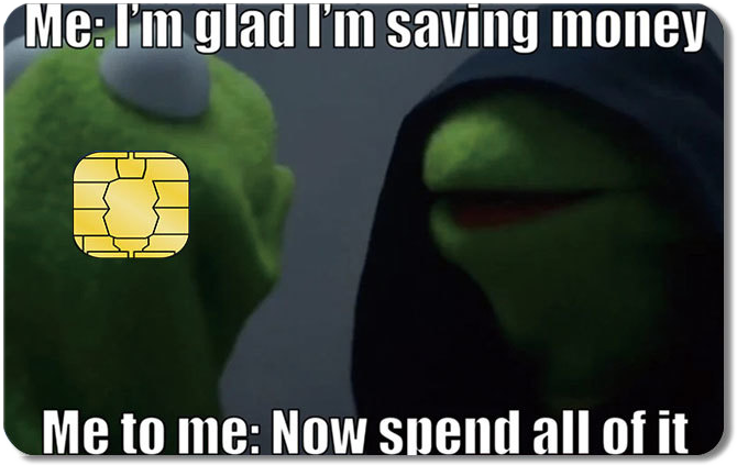 Meme Credit Card Sticker #29