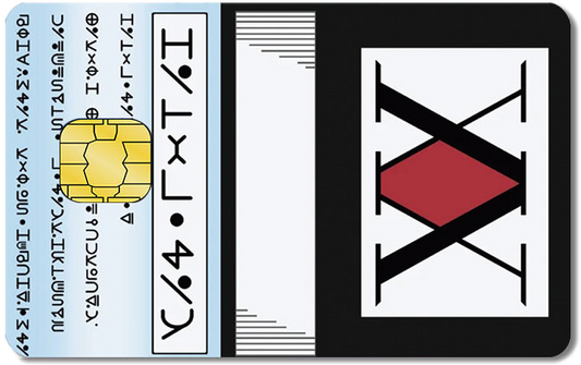 Hunter x Hunter Credit Card Sticker #31