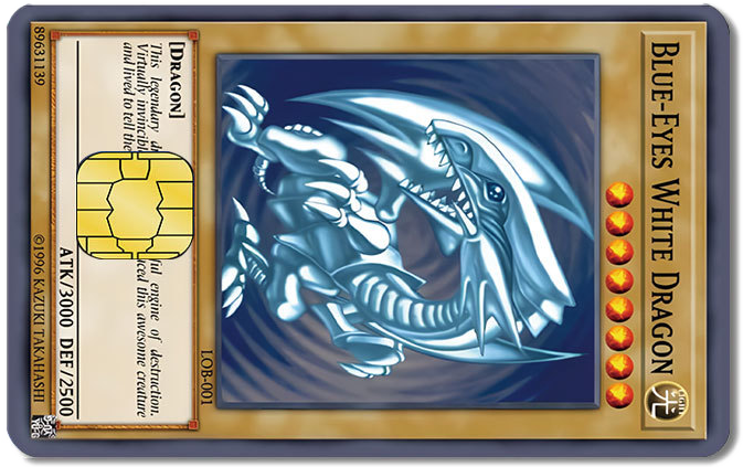 Yu-Gi-Oh! Credit Card Sticker #34