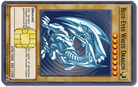 Yu-Gi-Oh! Credit Card Sticker #34