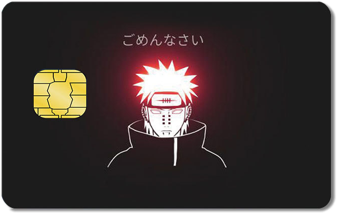Naruto Credit Card Sticker #41