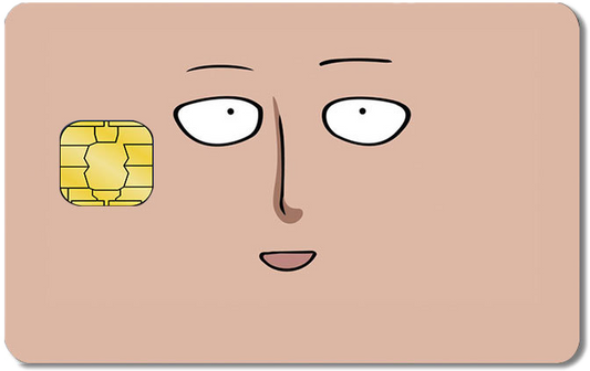 One Punch Man Credit Card Sticker #42