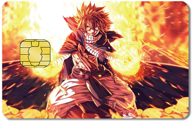 Fairy Tail Credit Card Sticker #43